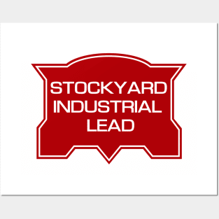 Stockyard Industrial Lead Logo Posters and Art